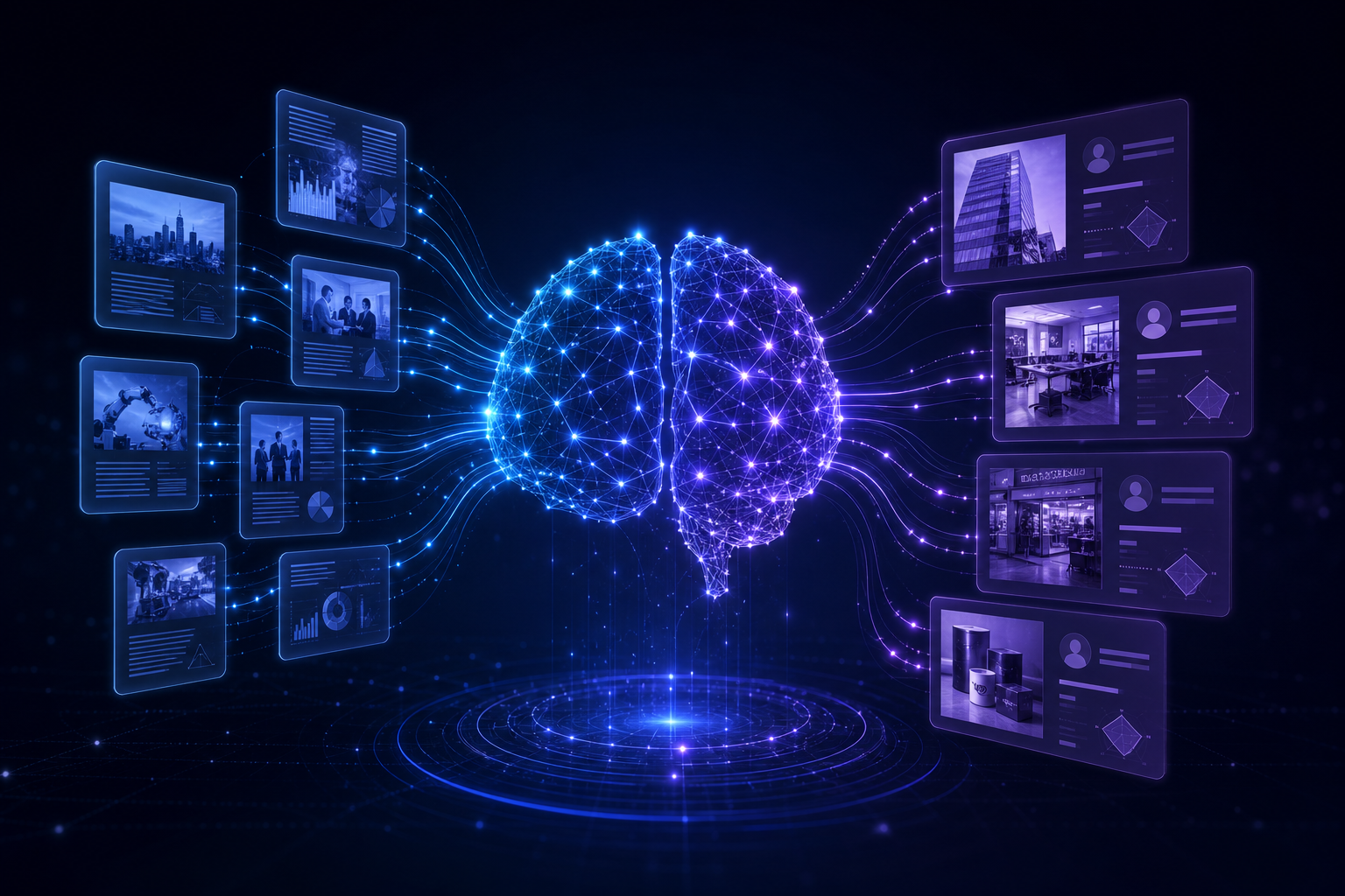 AI 语义理解分析示意图
